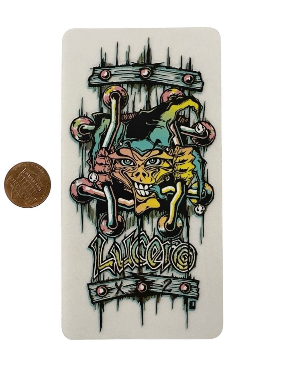 Black Label Emergency John Lucero X2 Skateboard Sticker